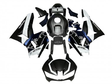 2013-2026 Black Carbon Fiber White Blue Red Bull Honda CBR600RR Motorcycle Fairings UK Stores