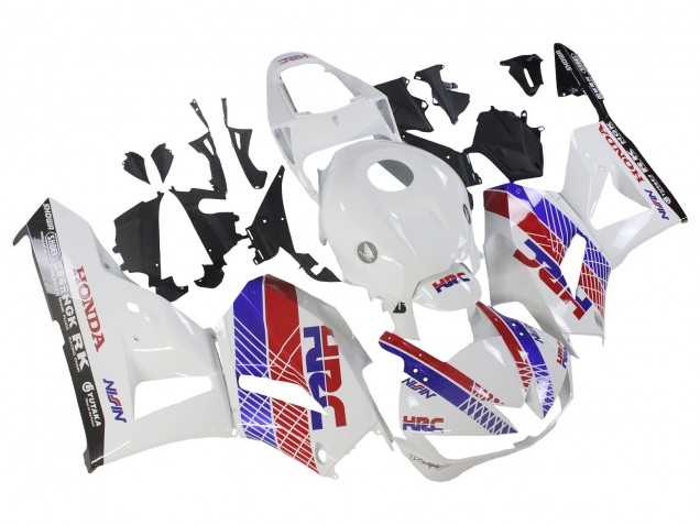 2013-2026 White Red Blue HRC Honda CBR600RR Motorcycle Fairing UK Stores