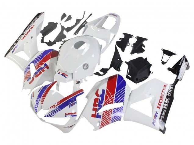 2013-2026 White Red Blue HRC Honda CBR600RR Motorcycle Fairing UK Stores
