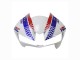 2013-2026 White Red Blue HRC Honda CBR600RR Motorcycle Fairing UK Stores