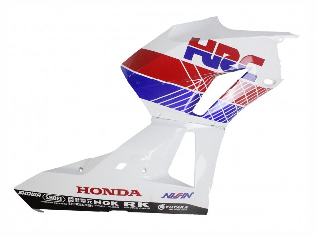 2013-2026 White Red Blue HRC Honda CBR600RR Motorcycle Fairing UK Stores