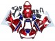 2013-2026 White Red Blue HRC Honda CBR600RR Motorcycle Fairings UK Stores