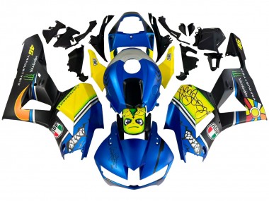 2013-2026 Blue Yellow Matte Black Green Monster Shark Honda CBR600RR Motorcycle Fairings UK Stores