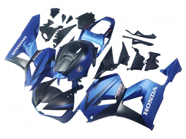 2013-2026 Blue Matte Black Racing Honda CBR600RR Motorcycle Fairings UK Stores