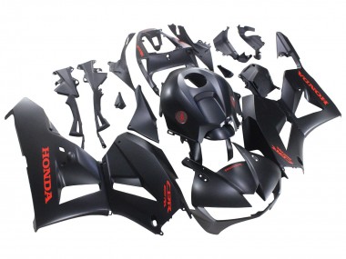 2013-2026 Matte Black Red Decals Honda CBR600RR Motorcycle Fairings UK Stores