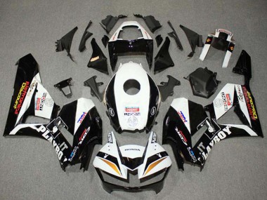 2013-2026 White Gold Glossy Black HRC Honda CBR600RR Motorcycle Fairings UK Stores