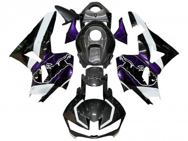 2013-2026 Black Carbon Fiber White Purple Red Bull Honda CBR600RR Motorcycle Fairings UK Stores