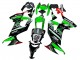 2008-2010 Green White Red Black Monster Elf 66 Kawasaki ZX10R Motorcycle Fairings UK Stores