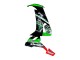 2008-2010 Green White Red Black Monster Elf 66 Kawasaki ZX10R Motorcycle Fairings UK Stores