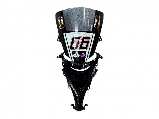 2008-2010 Green White Red Black Monster Elf 66 Kawasaki ZX10R Motorcycle Fairings UK Stores