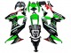 2008-2010 Green White Red Black Monster Elf 66 Kawasaki ZX10R Motorcycle Fairings UK Stores