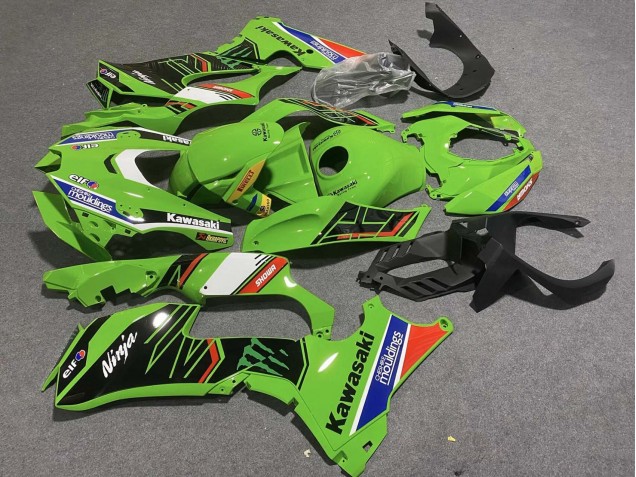 2021-2025 Green White Blue Black Red Showr Elf Mouldings Monster Kawasaki ZX10R Motorcycle Fairings UK Stores