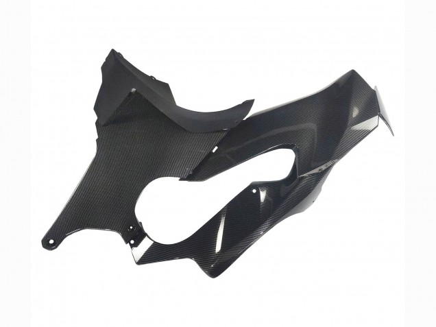 2021-2025 Black Carbon Fiber Kawasaki ZX10R Motorcycle Fairings UK Stores