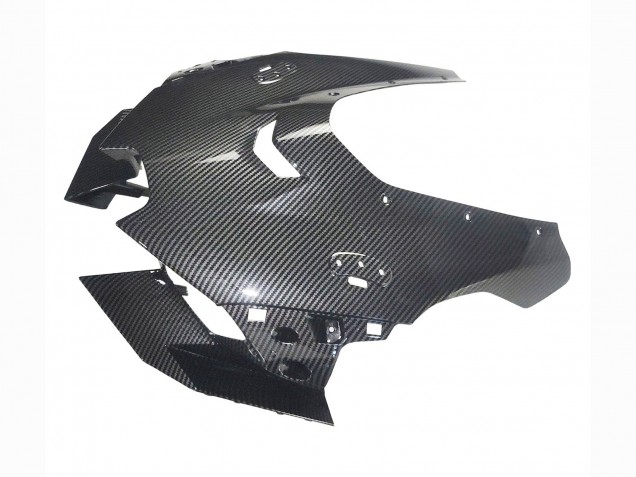 2021-2025 Black Carbon Fiber Kawasaki ZX10R Motorcycle Fairings UK Stores