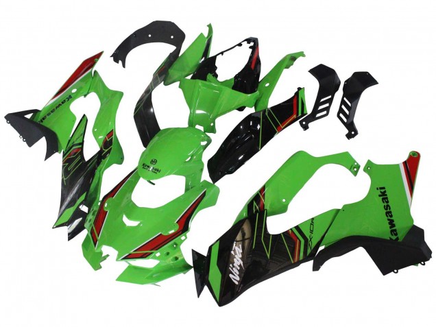 2021-2025 Green Black Red Kawasaki ZX10R Motorcycle Fairings UK Stores
