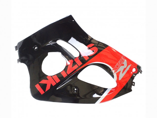 1996-2000 Black Red Suzuki GSXR 600 / GSXR 750 Motorcycle Fairings UK Stores
