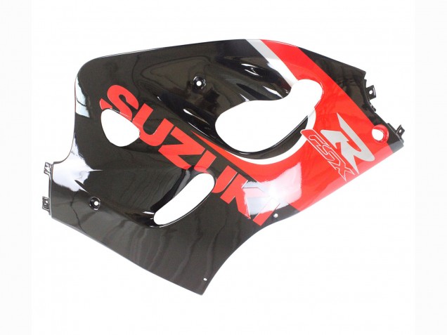1996-2000 Black Red Suzuki GSXR 600 / GSXR 750 Motorcycle Fairings UK Stores