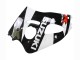 1996-2000 Black White Suzuki GSXR 600 / GSXR 750 Motorcycle Fairings UK Stores