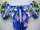 2004-2005 Blue White Yellow Green Telefonica Motul MoviStar Suzuki GSXR 600 / GSXR 750 Motorcycle Fairings UK Stores