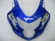 2004-2005 Blue White Yellow Green Telefonica Motul MoviStar Suzuki GSXR 600 / GSXR 750 Motorcycle Fairings UK Stores