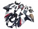 2011-2024 Glossy Black Forged Carbon Fiber Silver Red Suzuki GSXR 600 / GSXR 750 Motorcycle Fairings UK Stores