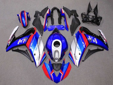2015-2018 Blue Silver Red Black Castrol Yamaha YZF R3/R25 Motorcycle Fairings UK Stores