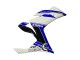2015-2018 White Blue Black Racing Yamaha YZF R3/R25 Motorcycle Fairings UK Stores