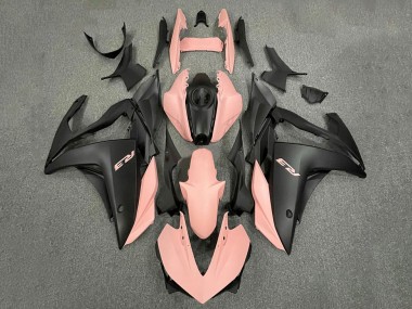 2015-2018 Pink Matte Black Yamaha YZF R3/R25 Motorcycle Fairings UK Stores