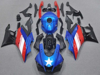 2015-2018 Blue White Red Black Yamaha YZF R3/R25 Motorcycle Fairings UK Stores
