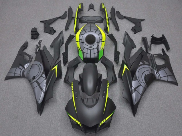 2019-2021 Yellow Grey Matte Black Yamaha YZF R3/R25 Motorcycle Fairings UK Stores