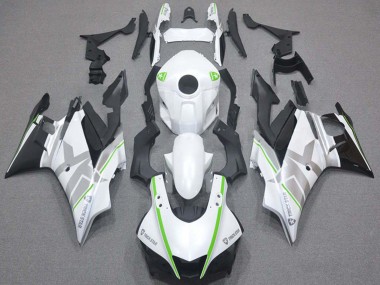 2019-2021 White Green Silver Black Yamaha YZF R3/R25 Motorcycle Fairings UK Stores