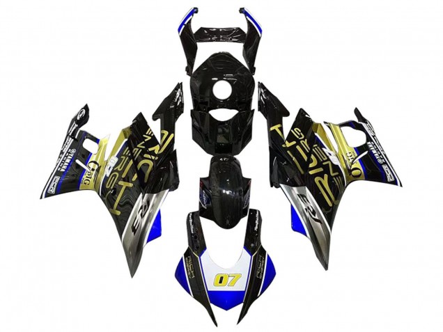 2019-2021 White Blue Black Gold Trick Star 07 Yamaha YZF R3/R25 Motorcycle Fairings UK Stores