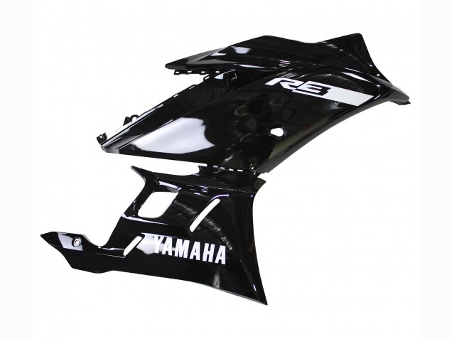 2019-2021 Glossy Black White Yamaha YZF R3/R25 Motorcycle Fairings UK Stores