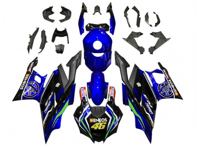 2019-2021 Blue White Green Black ENEOS 46 Yamaha YZF R3/R25 Motorcycle Fairings UK Stores