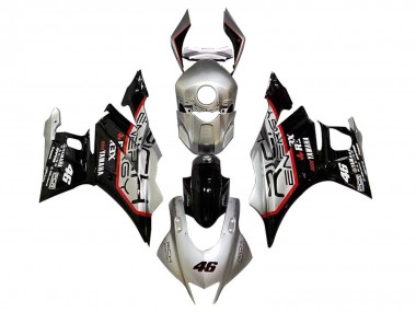 2019-2021 Silver Red Black 46 Yamaha YZF R3/R25 Motorcycle Fairings UK Stores