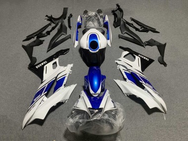 2019-2021 White Blue Black Yamalube Yamaha YZF R3/R25 Motorcycle Fairings UK Stores
