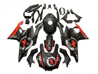 2019-2021 Red Black Carbon Fiber Yamaha YZF R3/R25 Motorcycle Fairings UK Stores