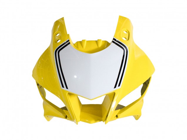 2019-2021 Yellow White Black Stripe Yamaha YZF R3/R25 Motorcycle Fairings UK Stores