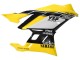 2019-2021 Yellow White Black Stripe Yamaha YZF R3/R25 Motorcycle Fairings UK Stores