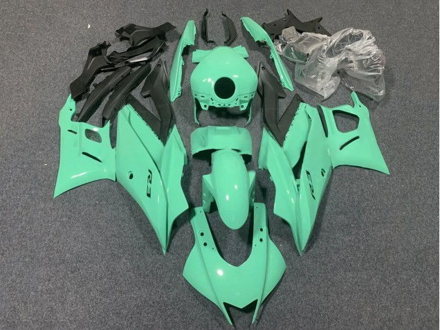 2022-2024 Light Green Yamaha YZF R3/R25 Motorcycle Fairings UK Stores