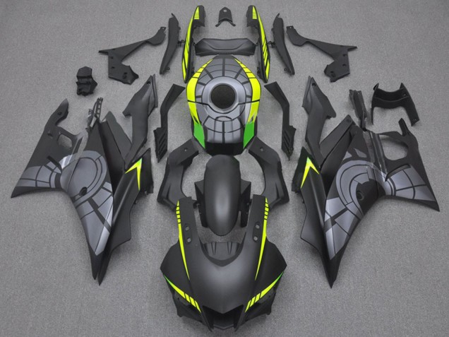 2022-2024 Matte Black Grey Yellow Green Yamaha YZF R3/R25 Motorcycle Fairings UK Stores