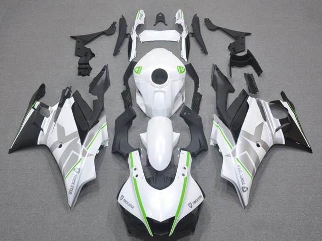 2022-2024 White Green Silver Black Yamaha YZF R3/R25 Motorcycle Fairings UK Stores