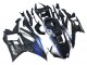 2022-2024 Marble Black Silver Blue Forged Carbon Fiber Style Yamaha YZF R3/R25 Motorcycle Fairings UK Stores