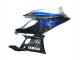 2022-2024 Marble Black Silver Blue Forged Carbon Fiber Style Yamaha YZF R3/R25 Motorcycle Fairings UK Stores