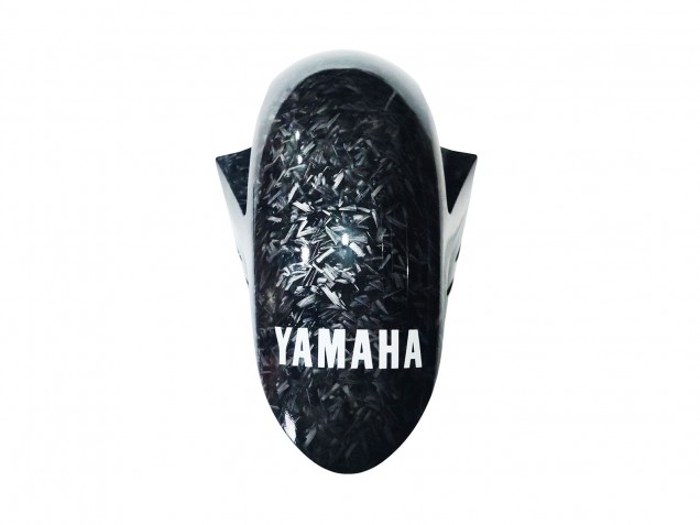 2022-2024 Marble Black Silver Blue Forged Carbon Fiber Style Yamaha YZF R3/R25 Motorcycle Fairings UK Stores