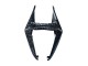 2022-2024 Marble Black Silver Blue Forged Carbon Fiber Style Yamaha YZF R3/R25 Motorcycle Fairings UK Stores