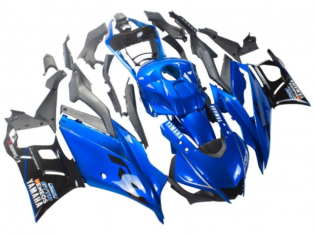 2022-2024 Blue Black ENEOS Yamaha YZF R3/R25 Motorcycle Fairings UK Stores