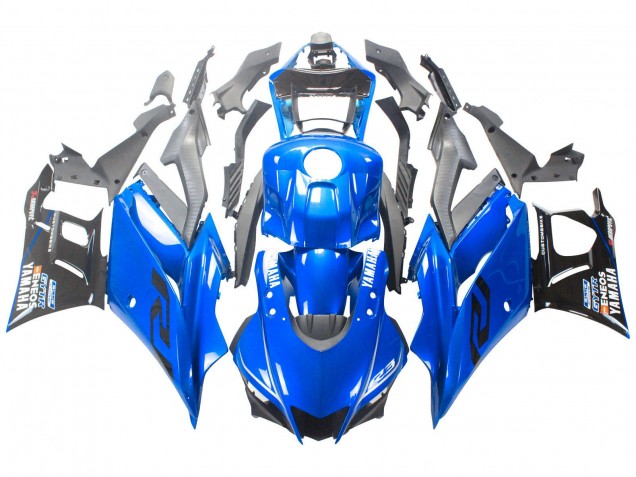 2022-2024 Blue Black ENEOS Yamaha YZF R3/R25 Motorcycle Fairings UK Stores