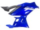 2022-2024 Blue White Matte Black Yamaha YZF R3/R25 Motorcycle Fairings UK Stores