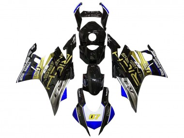 2022-2024 White Blue Gold Glossy Black Yamaha YZF R3/R25 Motorcycle Fairings UK Stores